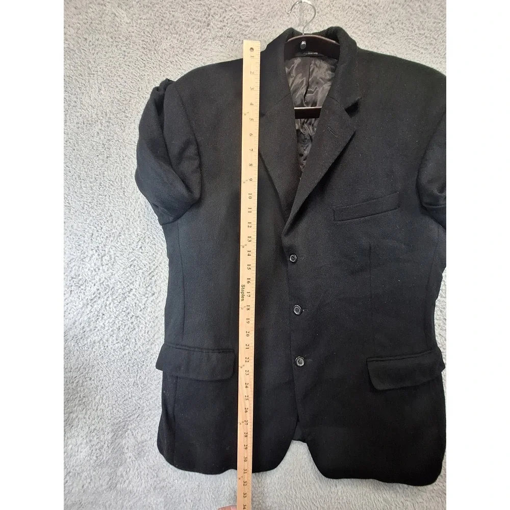 Cezani Mens 46R Wool Silk Cashmere Blazer‎ Sport Coat 3-Button Formal
